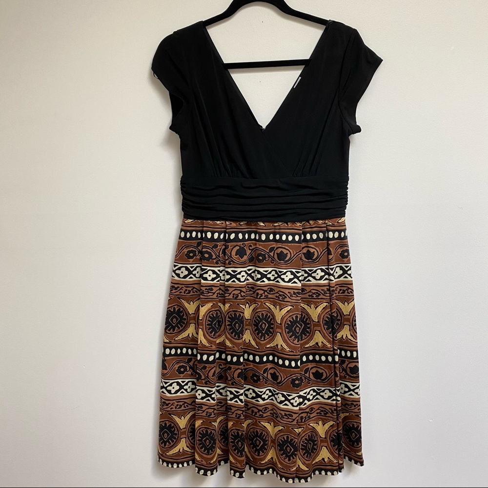 Cap sleeve knee length summer dress